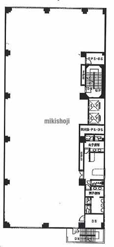 日経茅場町別館 平面1