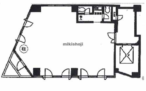 メリノ六義園ビル 平面1