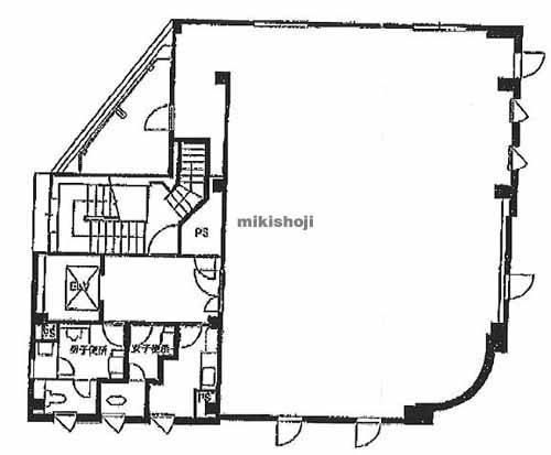 クロス本社ビル 平面1