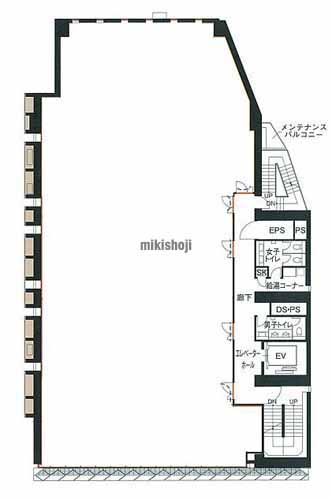 ヒューリック荻窪ビル 平面1