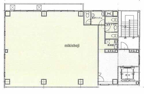 研究学園スクウェアビル 平面1
