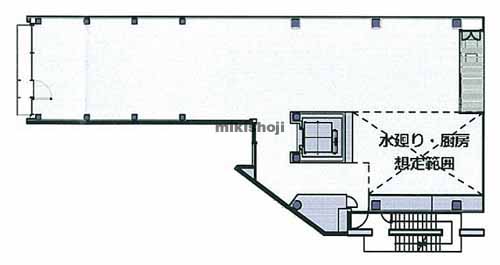 神宮前の原宿神宮の森 平面1