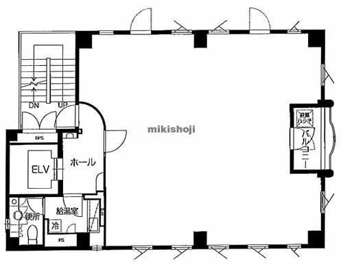ウエストウイング 平面1