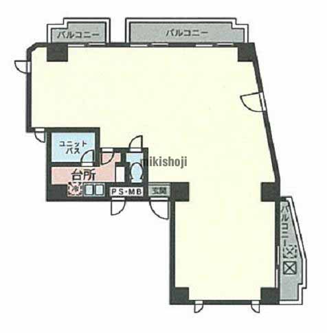 Ｌｕｌｕｄ．Ｔ．ビルディング 平面1