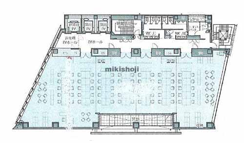 太陽生命神田ビル 平面1