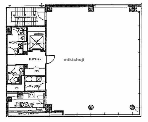 カモツル日本橋ビル 平面1