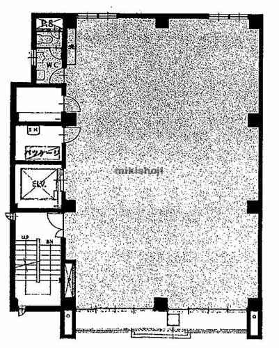 相互美術印刷本社ビル 平面1