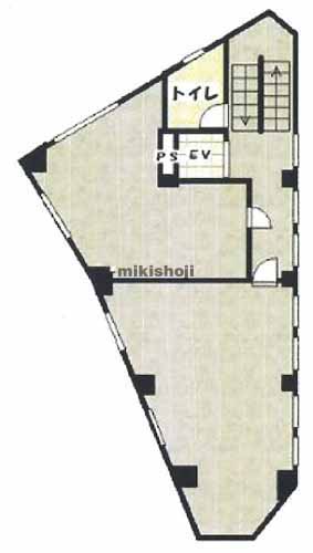 日の出ビル 平面1