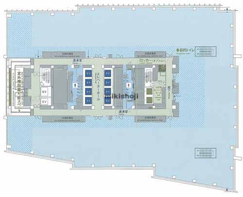 飯田橋グラン・ブルーム 平面1