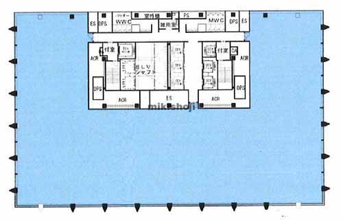 西新橋スクエア 平面1