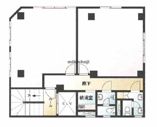 吉田ビル 平面1