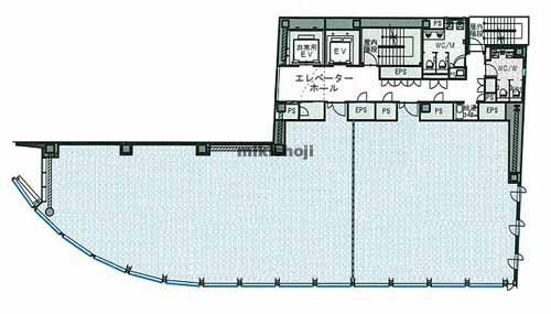 虎ノ門ビル 平面1