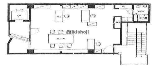 芳賀書店ビル 平面1