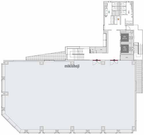 住友不動産元赤坂ビル 平面1