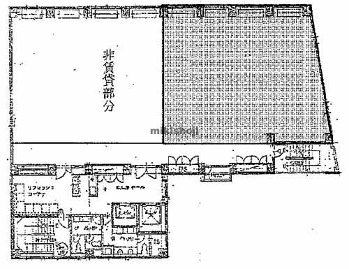 ラパスビル東京労働会館 平面1