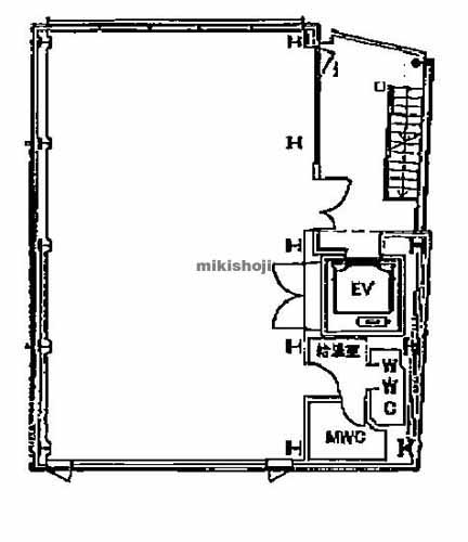 青山江崎ビル 平面1