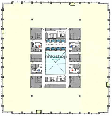 品川シーズンテラス 平面1