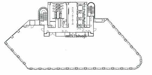 八丁堀プラザビル 平面1