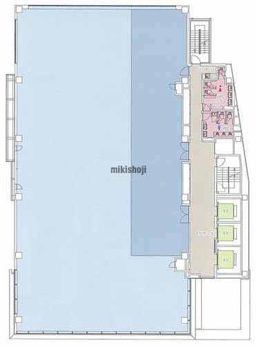 ヒューリック南青山ビル 平面1