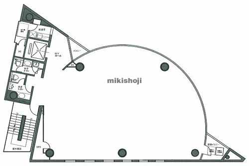 下目黒のいちご目黒ビル 平面1