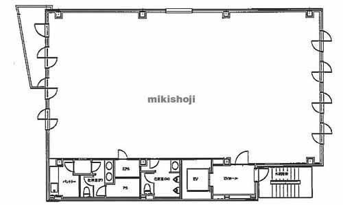 東穀アネックスビル 平面1