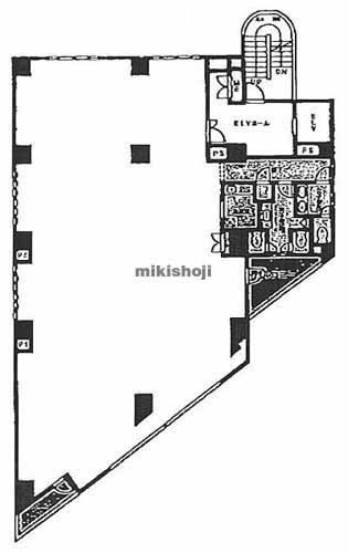 あけぼのビル 平面1