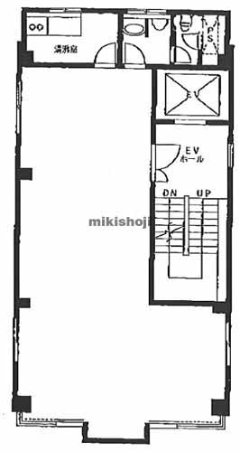 中央区のたつみビル 平面1