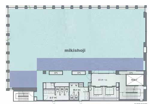 池袋第一生命ビルディング 平面1