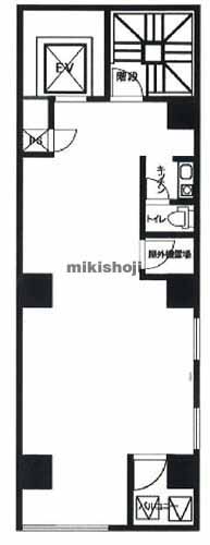 銀座ＮＨビル 平面1