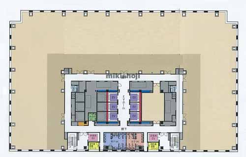 大崎ブライトタワー 平面1