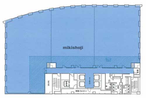 ＫＤＸ浜松町プレイス 平面1