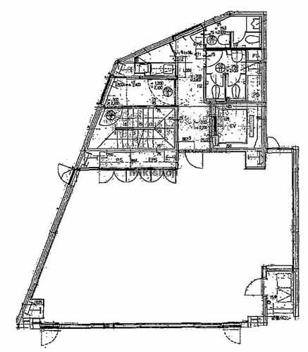 プライム市ヶ谷ビル 平面1
