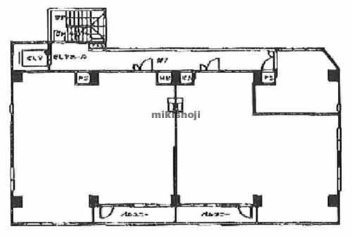 鳩ヶ谷ヤマト第１ビル 平面1