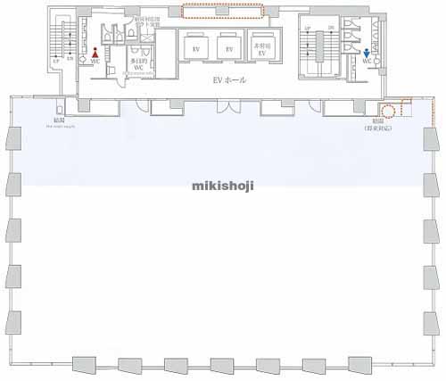 マークライト虎ノ門 平面1
