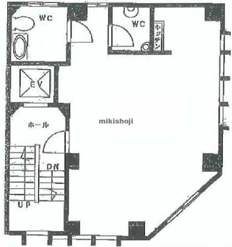 築地岡田ビル 平面1
