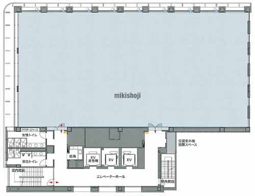 銀泉新橋ビルⅡ 平面1