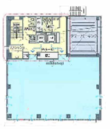太陽生命越谷ビル 平面1