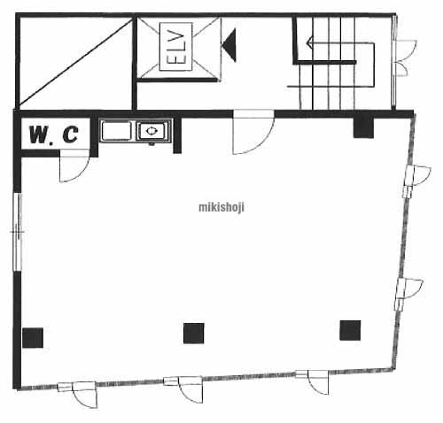 プリンス高砂ビル 平面1