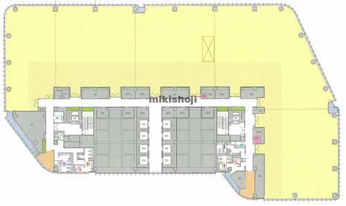 赤坂インターシティ　ＡＩＲ 平面1
