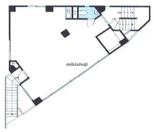 Ｓｈｉｂｕｙａ　Ｉ　Ｂｌｄｇ 平面1