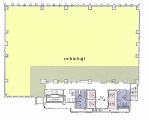 Ｓ－ＧＡＴＥ赤坂山王 平面1