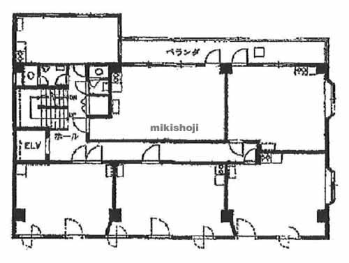 サンシュウビル 平面1