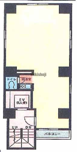 ヴェルデ上野ビル 平面1