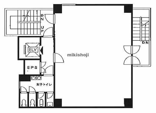 ユーケー東大島駅前ビル 平面1