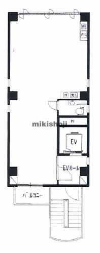 オフィスコート四谷 平面1