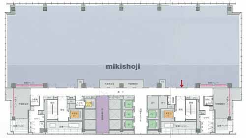 太陽生命日本橋ビル 平面1