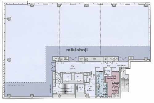 ＫＡＮＤＡ　ＳＱＵＡＲＥ　ＦＲＯＮＴ 平面1