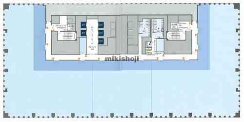 日本生命浜松町クレアタワー 平面1