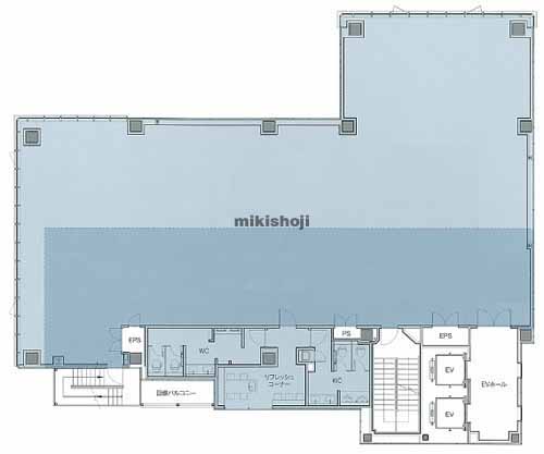 ＵＵＲ京橋イーストビル 平面1
