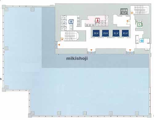 新虎通りＣＯＲＥ 平面1